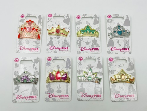 Disney princess crown pins - princess,