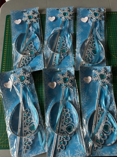 Set ice princess wand - set,