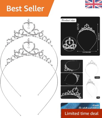 Pcs sparkling princess crown - sparkling,