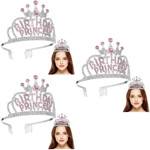 Set princess tiaras for - 3,