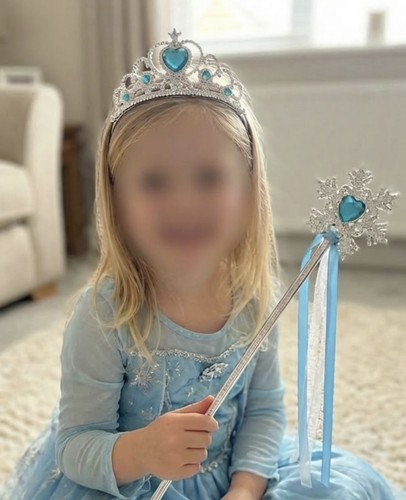 Frozen princess snowflake blue - frozen,