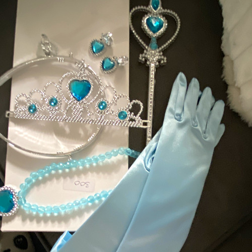 Girls princess piece - princess, 7-piece