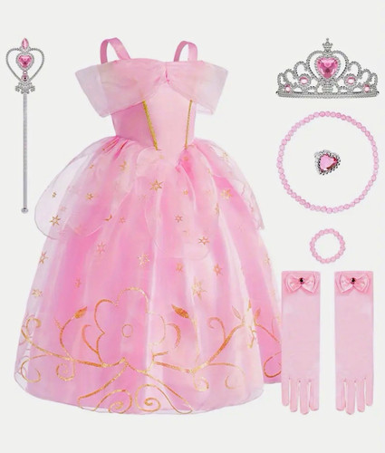 Girls pink princess - princess, fancy