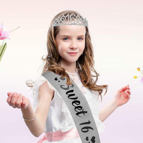 Sweet birthday sash - 16,