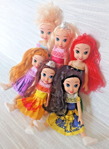 Mini dolls set - set, 6.girl