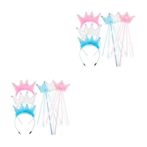 Princess tiara and fairy wand - tiara,