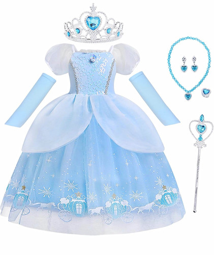 Girls blue princess - girls,