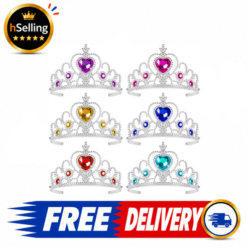 Pcs kids princess tiara - 6,