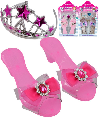 Princess dress set pink - dress, up