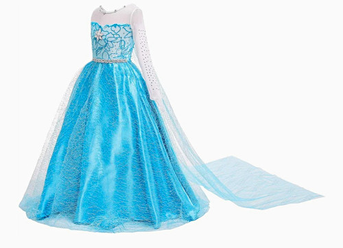 Girls blue princess - princess, fairy