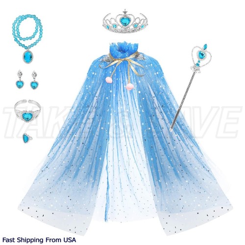 Princess cape set pcs girls - set,,